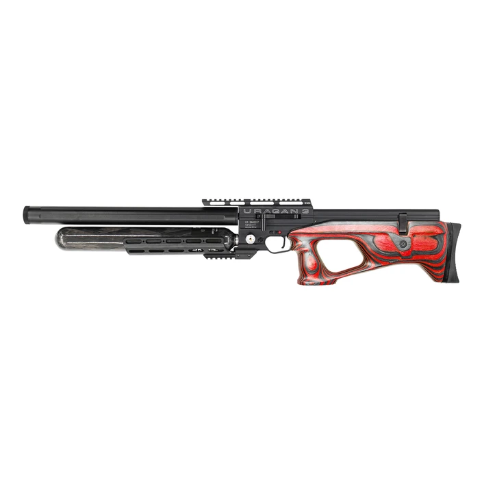 AGT URAGAN 3 Red Laminate PCP Bullpup Air Rifle