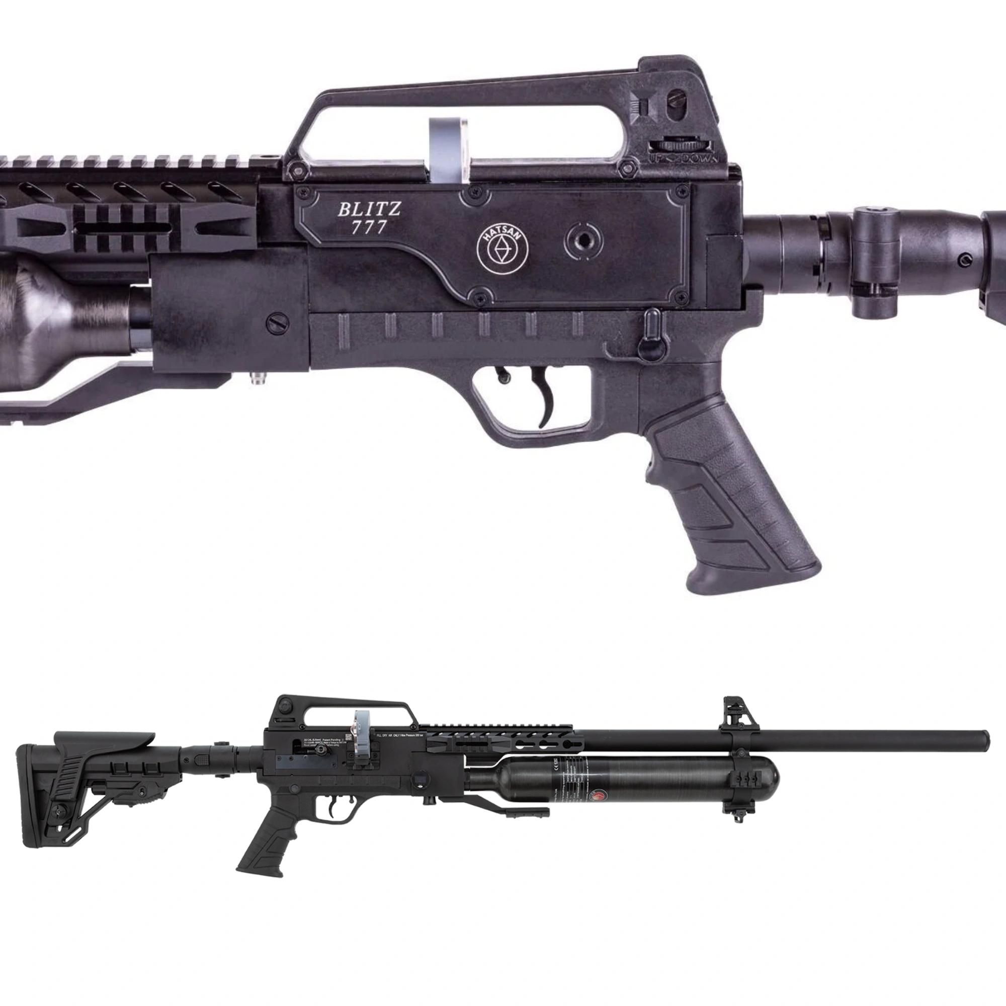 Hatsan Blitz 777 Semi- & Fully-Automatic PCP Airgun Hatsan Blitz 777 Semi- & Fully-Automatic PCP Airgun